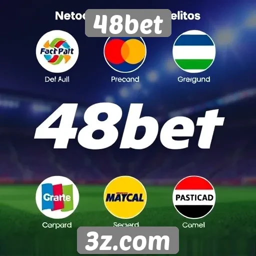Métodos de pagamento aceitos no 48bet